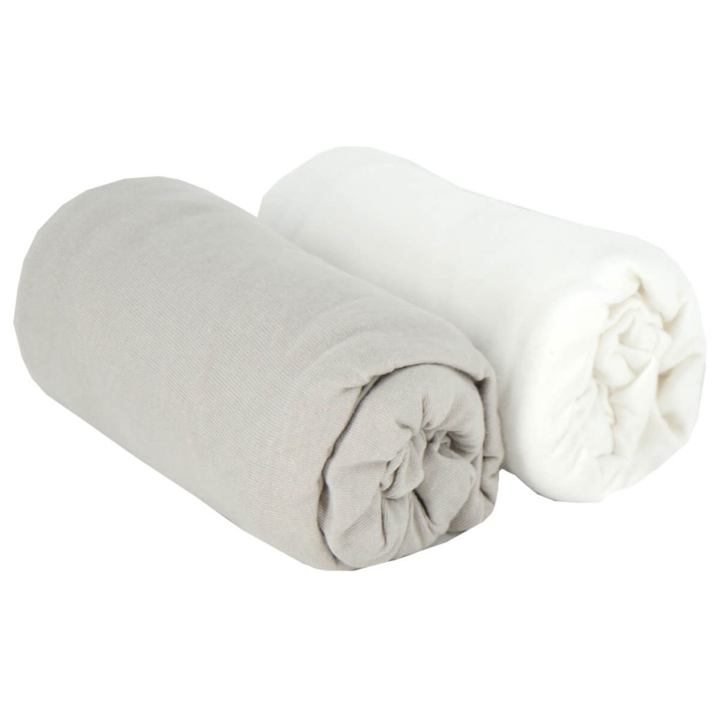 Lot de draps housse bébé Babycalin